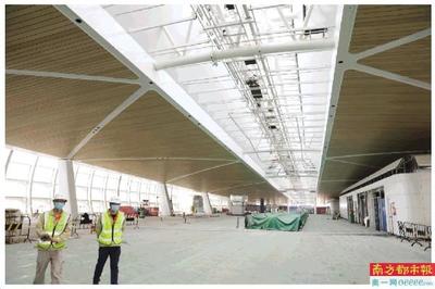 深圳機場衛星廳加速建設，機電設備安裝全面啟動，預計今年建成投用